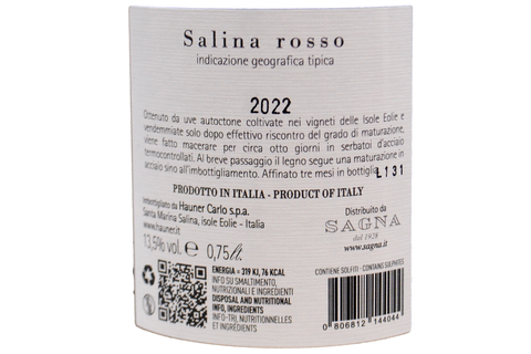 SALINA ROSSO IGT 2022 - HAUNER
