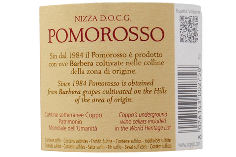 NIZZA DOCG "POMOROSSO" 2021 - COPPO