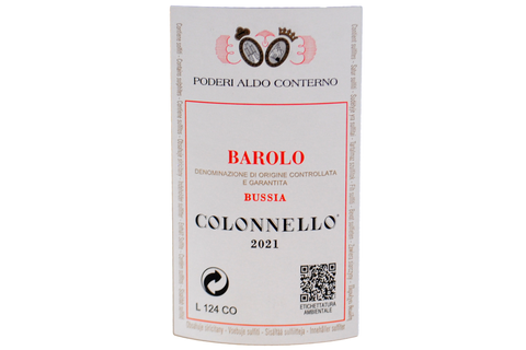 BAROLO BUSSIA DOCG "COLONNELLO" 2021 - ALDO CONTERNO