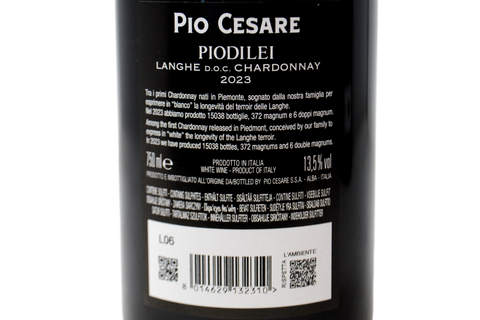 LANGHE CHARDONNAY DOC "PIODILEI" 2023 - PIO CESARE