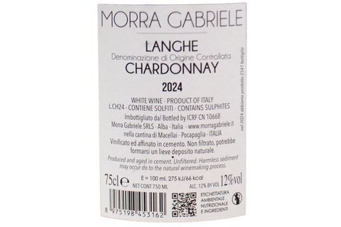 LANGHE CHARDONNAY DOC 2024 - MORRA GABRIELE