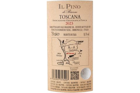 TOSCANA ROSSO IGT "IL PINO DI BISERNO" 2023 - TENUTA DI BISERNO
