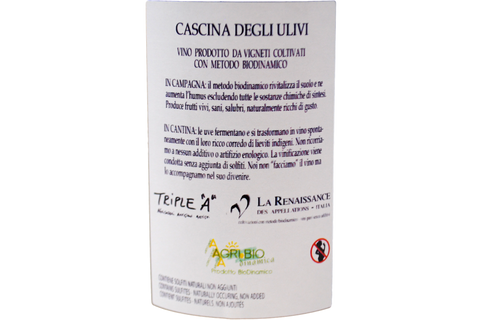 VIN ROUGE "NIBIO'" 2014 - CASCINA DEGLI ULIVI