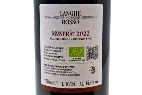 LANGHE ROSSO DOC "MONPRA" 2022 - CONTERNO FANTINO