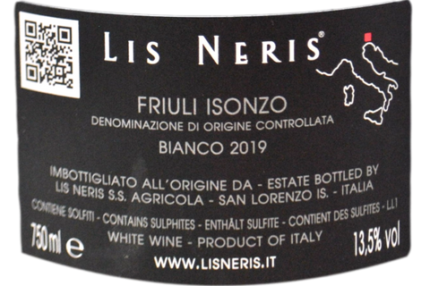 FRIULI ISONZO DOC BIANCO "LIS" 2019 - LIS NERIS