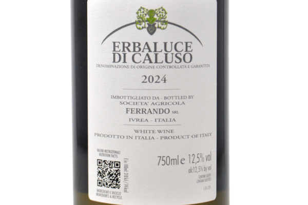 ERBALUCE DI CALUSO DOCG 2024 - FERRANDO