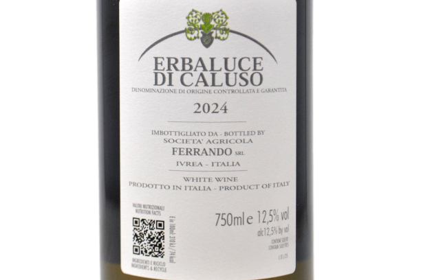 ERBALUCE DI CALUSO DOCG 2024 - FERRANDO