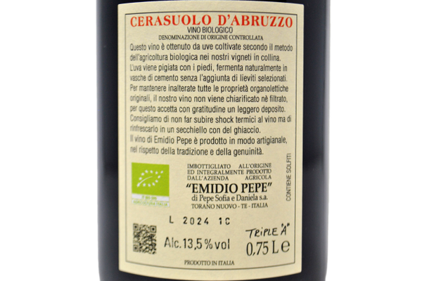 CERASUOLO D'ABRUZZO DOC 2024 - EMIDIO PEPE