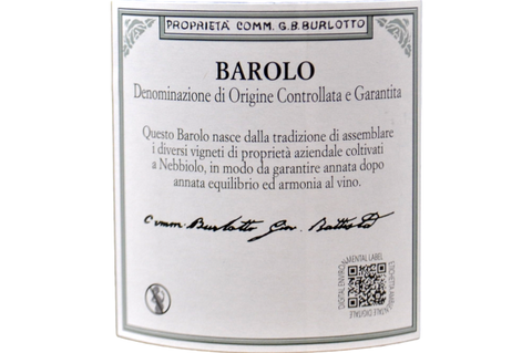 BAROLO DOCG 2021 - BURLOTTO
