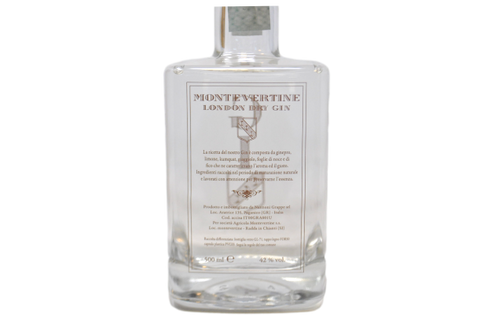 LONDON DRY GIN "MONTEVERTINE" ASTUCCIO - MONTEVERTINE