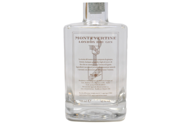 LONDON DRY GIN "MONTEVERTINE" ASTUCCIO - MONTEVERTINE