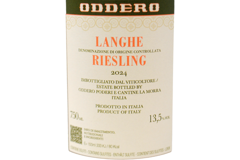 LANGHE RIESLING DOC 2024 - ODDERO