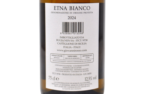 ETNA BIANCO IGP CONTRADA MONTEDOLCE 2024 - GIOVANNI ROSSO