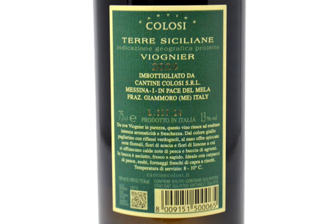 VIOGNIER TERRE SICILIANE IGP 2024 - CANTINE COLOSI