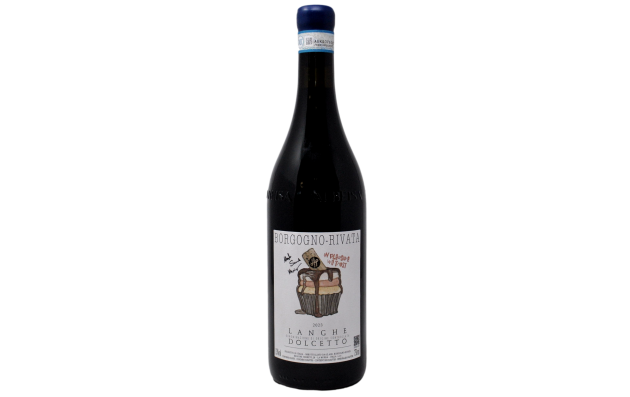LANGHE DOLCETTO DOC GRAPPOLO INTERO "ARTIST LABEL" 2023 - BORGOGNO RIVATA