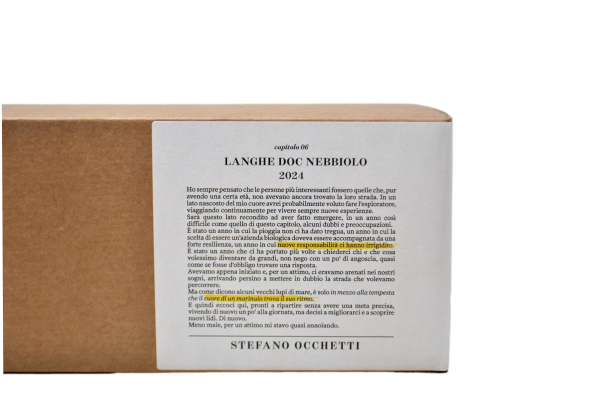 LANGHE NEBBIOLO DOC "CAPITOLO 06" 2024 MAGNUM - STEFANO OCCHETTI