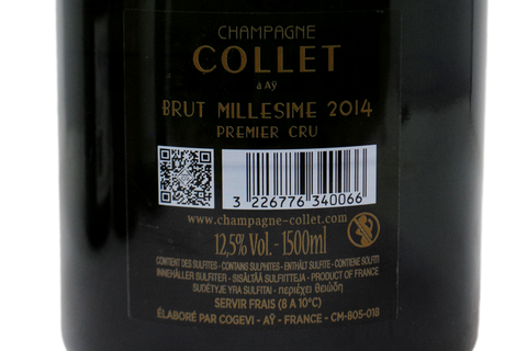 CHAMPAGNE BRUT AŸ PREMIER CRU MILLÉSIMÉ 2014 MAGNUM - CHAMPAGNE COLLET