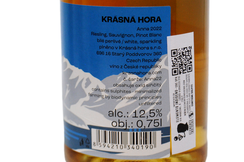 REPUBBLICA CECA PET-NAT "ANNA" 2022 - KRASNA HORA WINERY