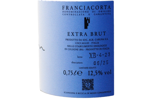 FRANCIACORTA EXTRA BRUT BLANC DE BLANCS - CARUNA