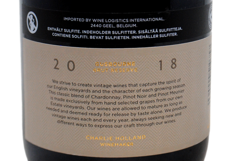ENGLAND TRADITIONAL METHOD BRUT RESERVE 2018 - GUSBOURNE