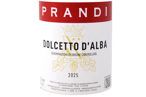 DOLCETTO D'ALBA DOC 2023 - CRISTINA PRANDI