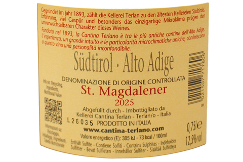 TYROL DU SUD DOC RISERVA LAGREIN "PORPHYR" MAGNUM 2015 - KALLEREI TERLAN