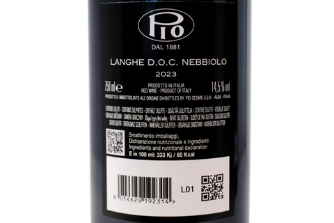 LANGHE NEBBIOLO DOC 2023 - PIO CESARE