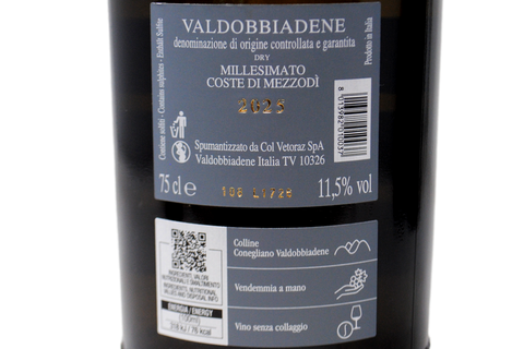 VALDOBBIADENE PROSECCO DOCG DRY "COSTE DI MEZZODÌ" 2025 - COL VETORAZ