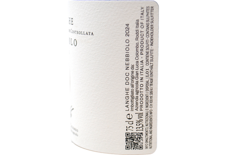 LANGHE NEBBIOLO DOC 2024 - GIAN LUCA COLOMBO