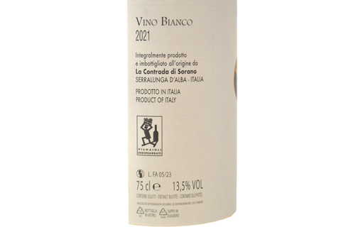 VINO BIANCO FAVORITA "L'ARDITA" 2021 - LA CONTRADA DI SORANO