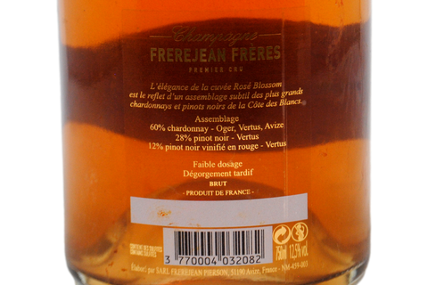 CHAMPAGNE BRUT PREMIER CRU "CUVÉE ROSÉ" - FREREJEAN FRERES