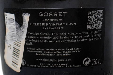 CHAMPAGNE EXTRA BRUT "CELEBRIS" 2004 - GOSSET