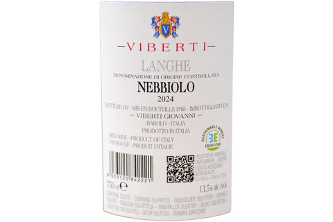 LANGHE NEBBIOLO DOC 2024 - GIOVANNI VIBERTI