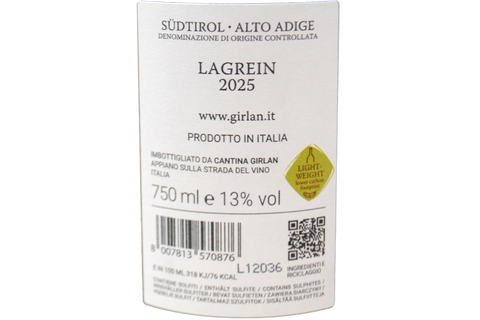 TYROL DU SUD DOC PINOT NOIR RESERVE "TRATTMANN" 2018 - KELLEREI GIRLAN