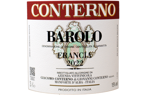 BAROLO DOCG "FRANCIA" 2022 DOPPIO MAGNUM CASSA LEGNO - GIACOMO CONTERNO