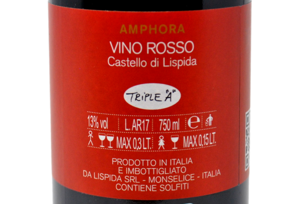 AMPHORA ROSSO 2016 - CASTELLO DI LISPIDA