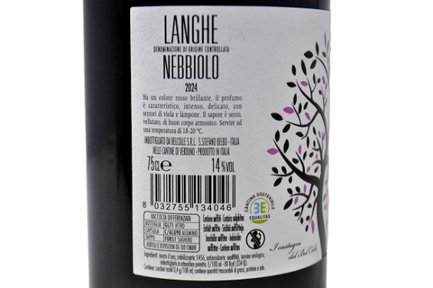 LANGHE NEBBIOLO DOC 2024 - BELCOLLE
