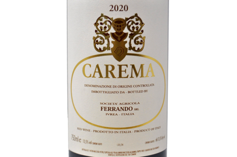 CAREMA DOC "ETICHETTA BIANCA" 2020 - FERRANDO