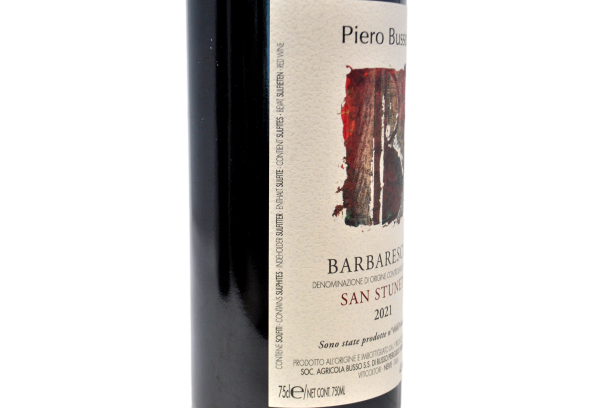 BARBARESCO DOCG "SAN STUNET" 2021 - PIERO BUSSO (4669 BOTTIGLIE PRODOTTE)