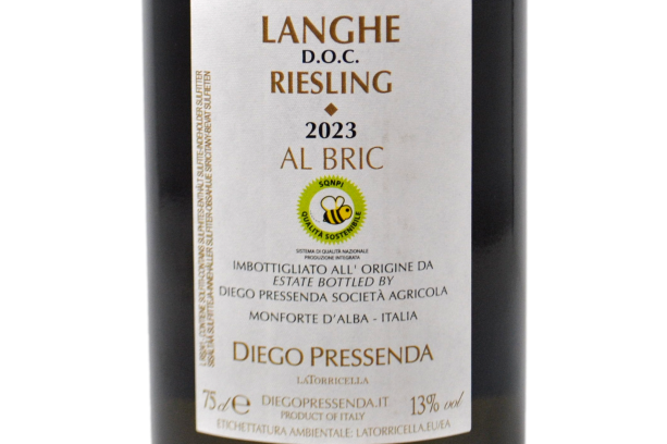 LANGHE RIESLING DOC "AL BRIC" 2023 - DIEGO PRESSENDA