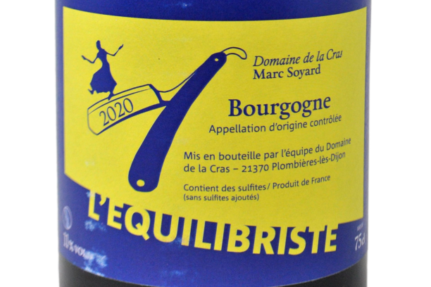 BOURGOGNE PINOT NOIR "L'EQUILIBRISTE" 2020 - MARC SOYARD