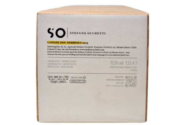 LANGHE NEBBIOLO DOC "CAPITOLO 06" 2024 MAGNUM - STEFANO OCCHETTI