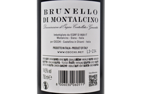 BRUNELLO DI MONTALCINO DOCG 2019 - CECCHI