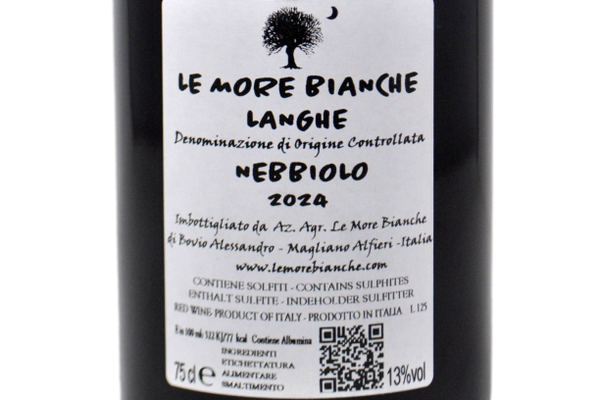 LANGHE NEBBIOLO DOC "NEBIULIN" 2024 - LE MORE BIANCHE