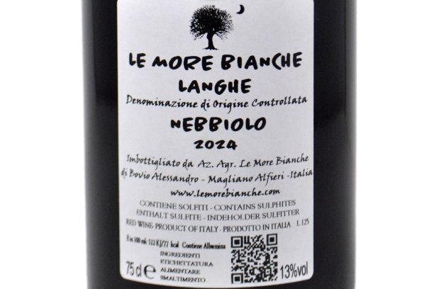 LANGHE NEBBIOLO DOC "NEBIULIN" 2024 - LE MORE BIANCHE