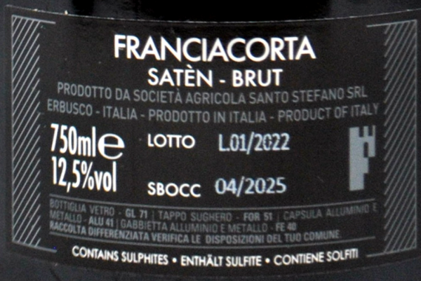 FRANCIACORTA DOCG BRUT SATÈN - BARBALONGA