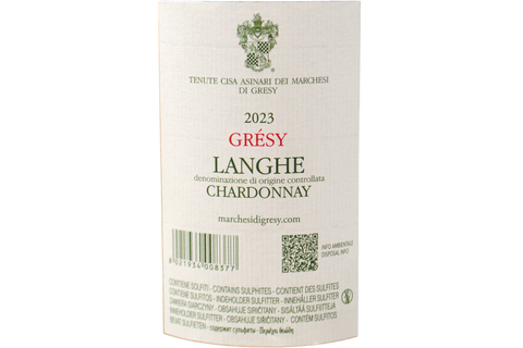 LANGHE CHARDONNAY DOC "GRESY" 2023 - MARCHESI DI GRESY