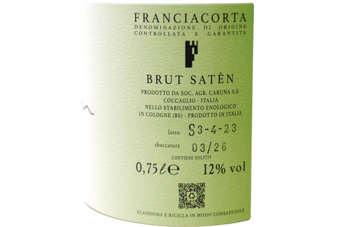 FRANCIACORTA BRUT SATEN - CARUNA