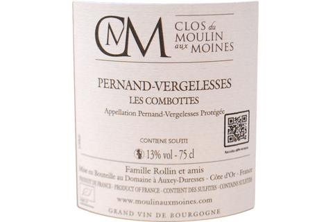 PERNAND VERGELESSES "LES COMBOTTES" 2020 - CLOS DU MOULIN AUX MOINES
