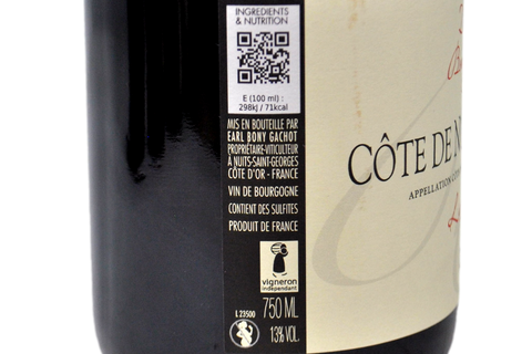 CÔTE DE NUITS-VILLAGES PINOT NOIR "LES CHAILLOTS" 2023 - DOMAINE BONY GACHOT